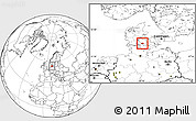 Blank Location Map of Faaborg