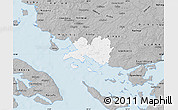 Gray Map of Faaborg