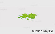 Physical Panoramic Map of Faaborg, cropped outside