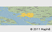 Savanna Style Panoramic Map of Faaborg