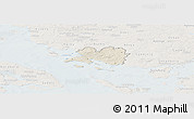 Shaded Relief Panoramic Map of Faaborg, lighten