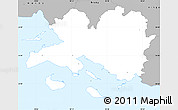Gray Simple Map of Faaborg