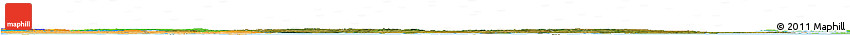 Satellite Horizon Map of Fyn, political outside
