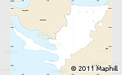 Classic Style Simple Map of Norre Aaby