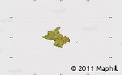 Satellite Map of Orbak, cropped outside