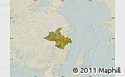 Satellite Map of Orbak, lighten