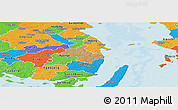 Political Panoramic Map of Orbak