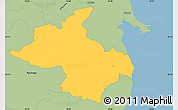 Savanna Style Simple Map of Orbak