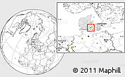 Blank Location Map of Ringe, highlighted country
