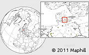 Blank Location Map of Ryslinge