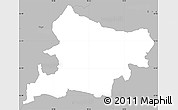 Gray Simple Map of Ryslinge