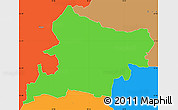 Political Simple Map of Ryslinge