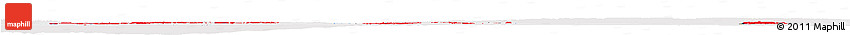 Flag Horizon Map of Denmark, flag centered