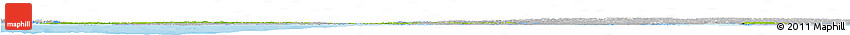 Physical Horizon Map of Denmark, lighten, desaturated, land only