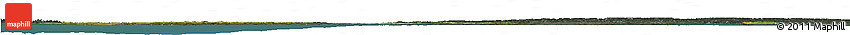 Satellite Horizon Map of Denmark, darken, semi-desaturated, land only