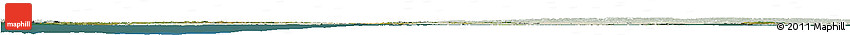 Satellite Horizon Map of Denmark, lighten, land only