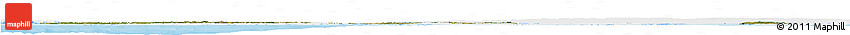 Satellite Horizon Map of Denmark, single color outside, bathymetry sea, shaded relief sea