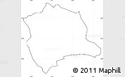 Blank Simple Map of Albertslund, cropped outside, no labels