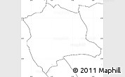 Blank Simple Map of Albertslund, no labels