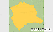 Savanna Style Simple Map of Albertslund