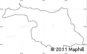 Blank Simple Map of Ballerup, cropped outside, no labels