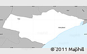 Gray Simple Map of Greve