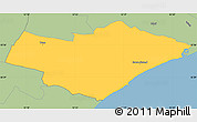 Savanna Style Simple Map of Greve