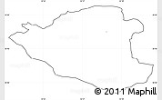 Blank Simple Map of Ledoje-Smorum, cropped outside, no labels