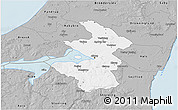 Gray 3D Map of Aalborg