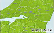 Physical 3D Map of Aalborg