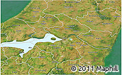 Satellite 3D Map of Aalborg