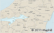 Shaded Relief 3D Map of Aalborg