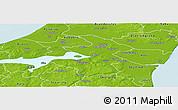Physical Panoramic Map of Aalborg