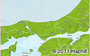 Physical 3D Map of Fjerritslev