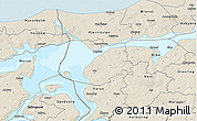 Shaded Relief 3D Map of Logstor