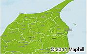 Physical 3D Map of Sindal