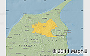 Savanna Style Map of Sindal