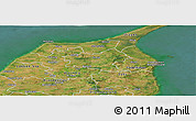 Satellite Panoramic Map of Sindal