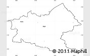 Blank Simple Map of Sindal, cropped outside