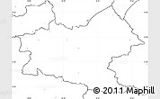 Blank Simple Map of Sindal, no labels