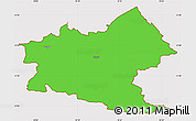 Political Simple Map of Sindal, cropped outside