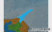 Political Map of Skagen, darken