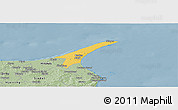 Savanna Style Panoramic Map of Skagen
