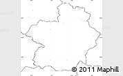Blank Simple Map of Stovring, no labels