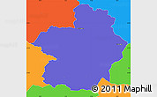 Political Simple Map of Stovring