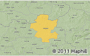 Savanna Style 3D Map of Grindsted