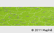 Physical Panoramic Map of Grindsted