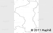 Blank Simple Map of Holsted, no labels