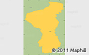 Savanna Style Simple Map of Holsted