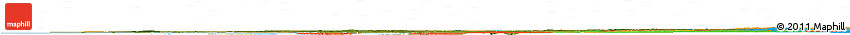 Satellite Horizon Map of Ribe, political outside